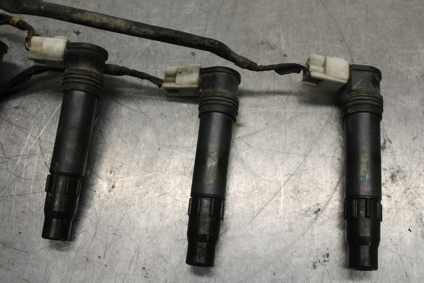 05-06 HONDA CBR600RR IGNITION COILS COIL SPARK PLUG CAPS BB739