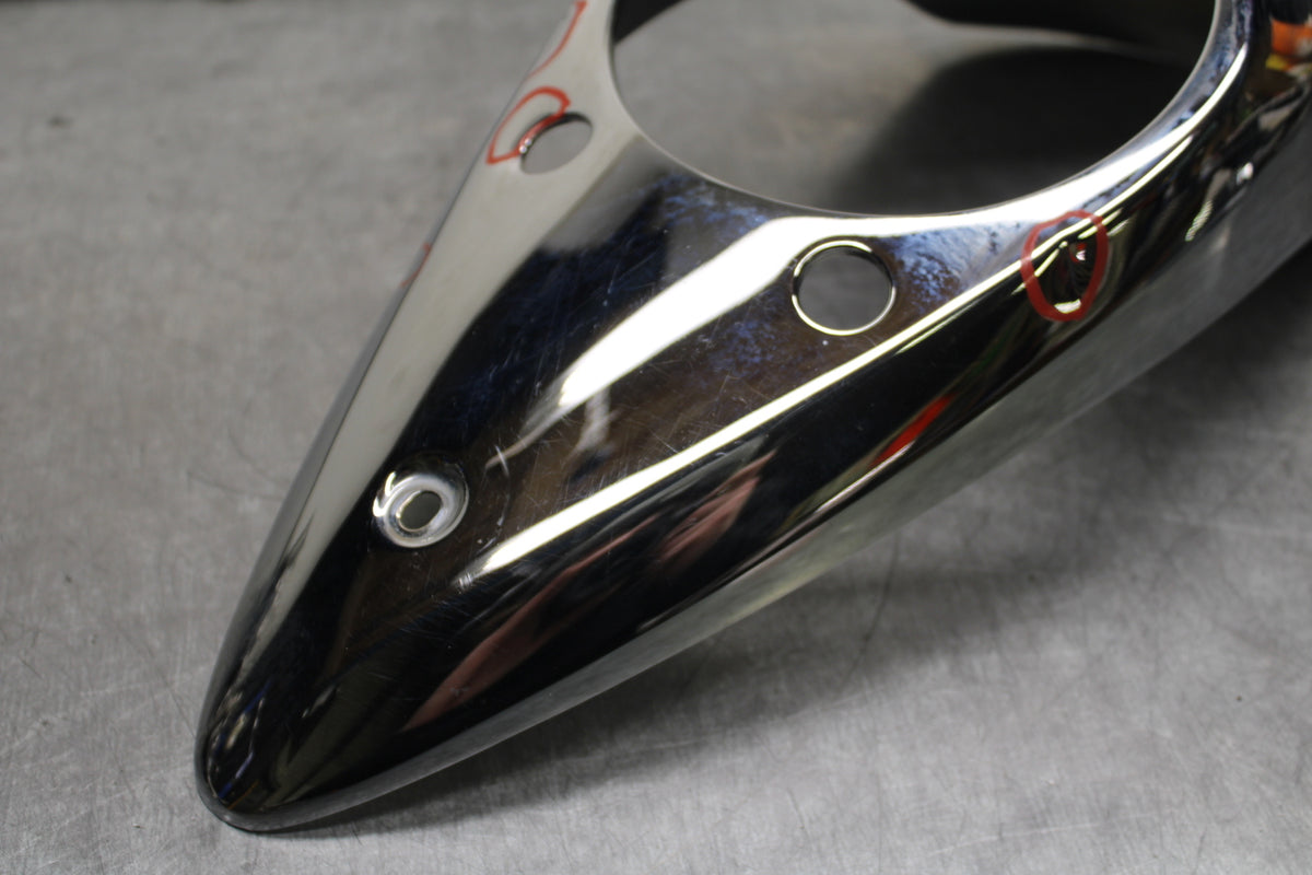 03-08 KAWASAKI VULCAN 1600 GAS TANK CAP COVER TRIM PANELCOWL FAIRING BB754