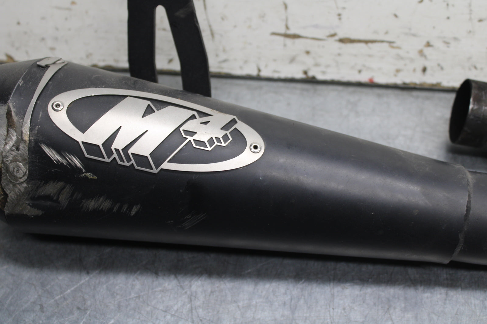 12-13 KAWASAKI Z1000 M4 EXHAUST PIPE MUFFLER SLIP ON CAN SILENCER  BB743