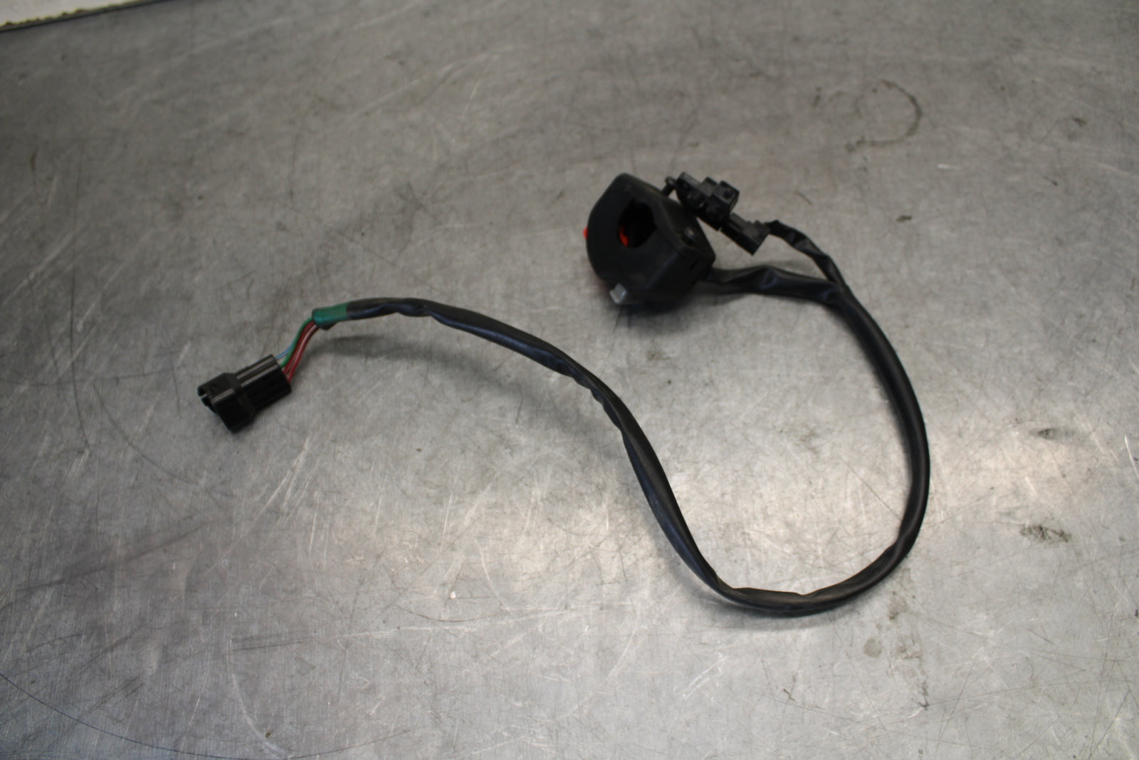 13-18 KAWASAKI NINJA ZX6R RIGHT CLIP ON HANDLE KILL OFF START SWITCHES  BB682