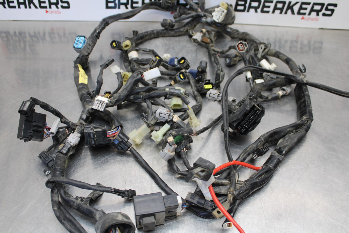 15-17 YAMAHA YZF R1 MAIN ENGINE WIRING HARNESS MOTOR WIRE LOOM BB190