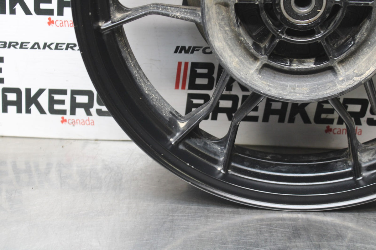 19 MOTO GUZZI V7 III REAR WHEEL BACK RIM & ROTOR BB831