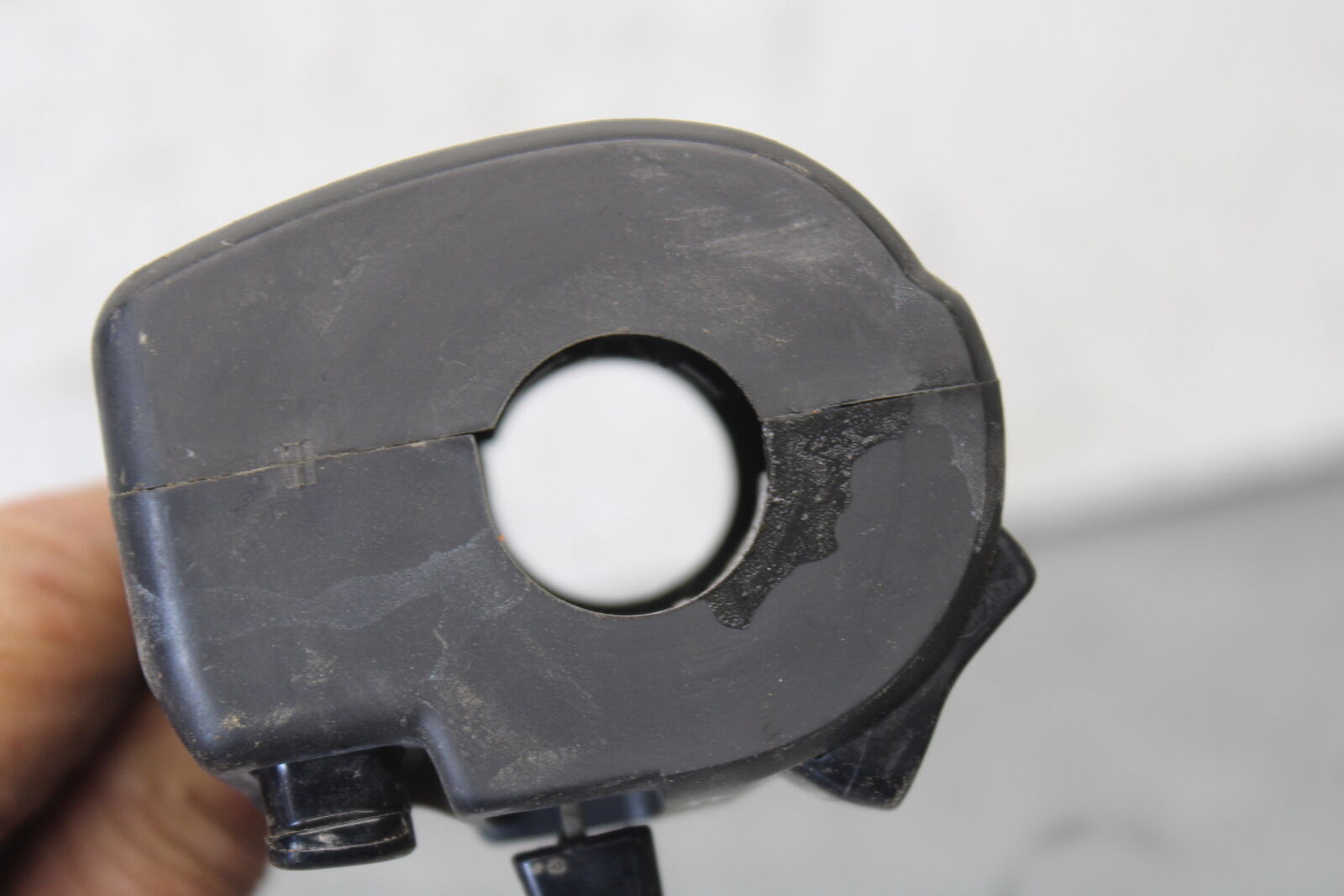 09-14 YAMAHA YZF R1 LEFT CLIP ON HANDLE HORN SIGNALS SWITCH SWITCHES BB696