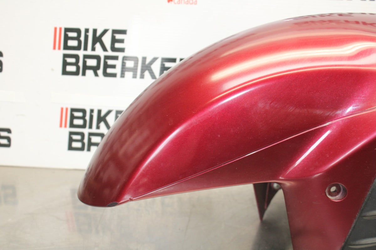 09 KAWASAKI CONCOURS 14 ZG1400B FRONT WHEEL FENDER COWL FAIRING BB875