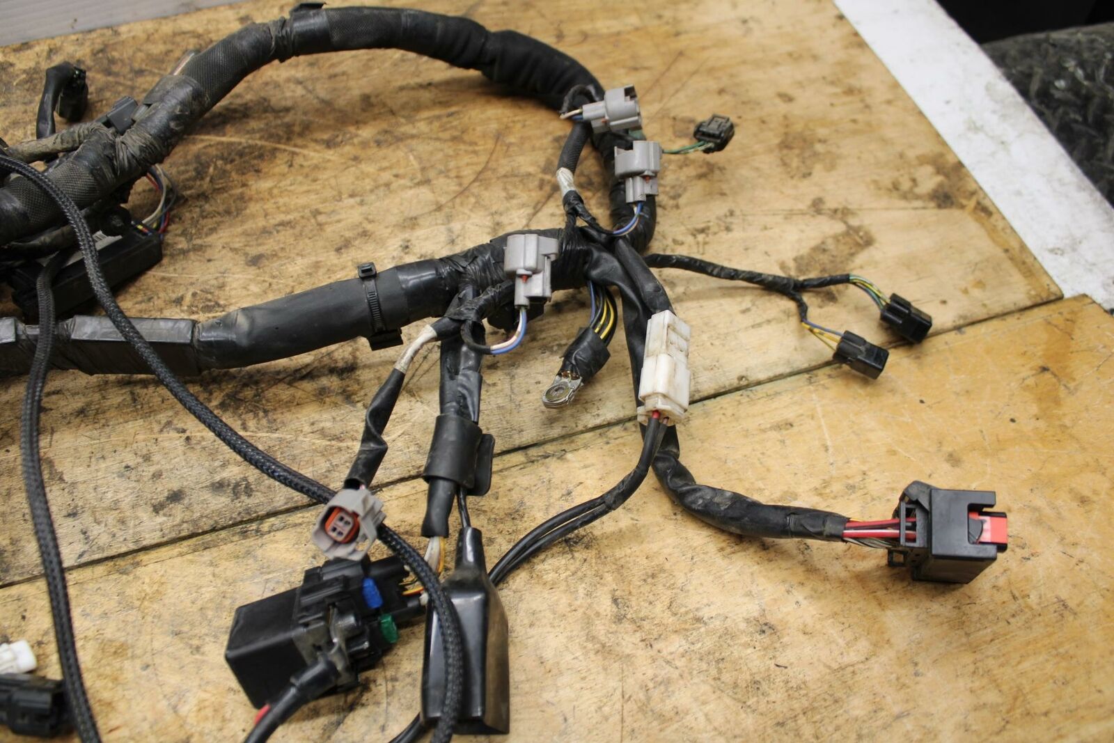 13-18 KAWASAKI NINJA ZX6R MAIN ENGINE WIRING HARNESS MOTOR WIRE LOOM BB349