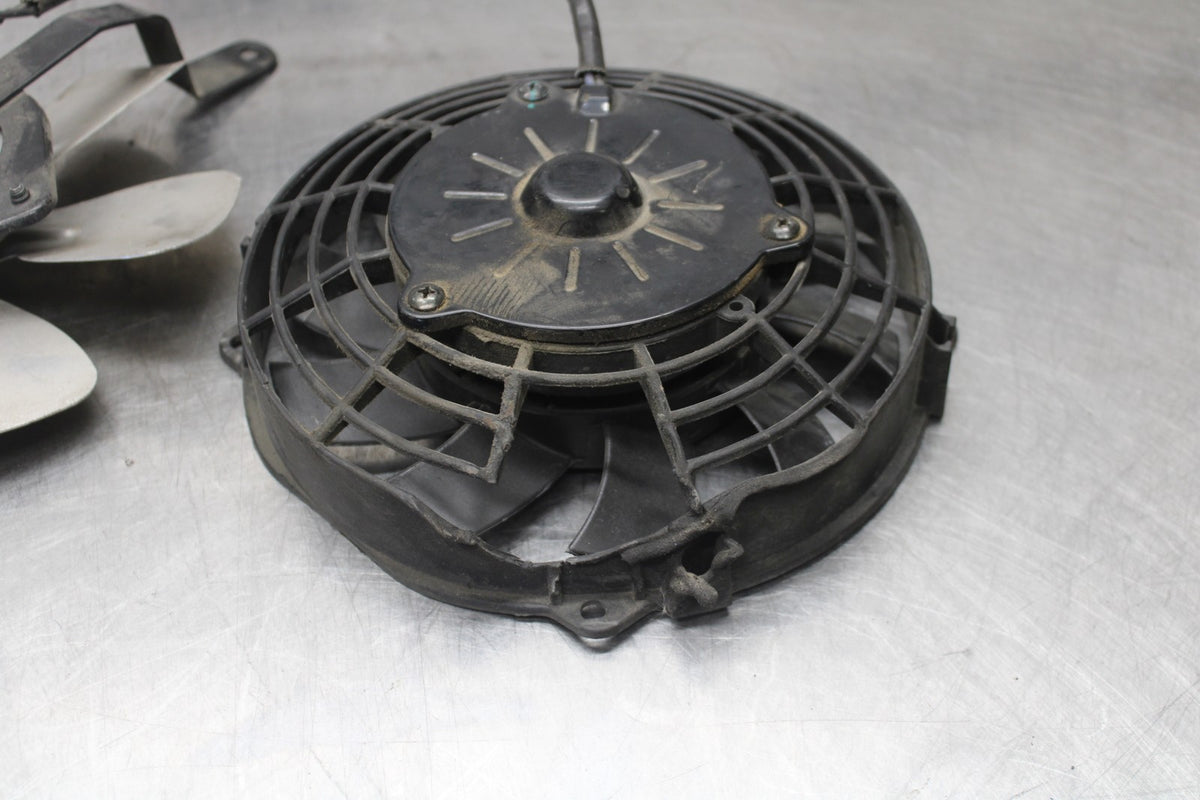 08-09 KAWASAKI NINJA ZX14R ENGINE RADIATOR COOLING FAN SET PAIR BB932