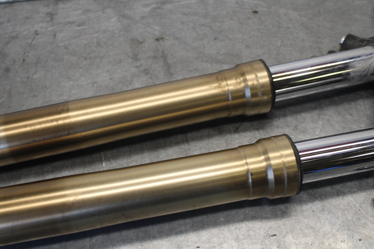 06-07 SUZUKI GSXR 600 FRONT FORKS SHOCK SUSPENSION SET PAIR  BB694