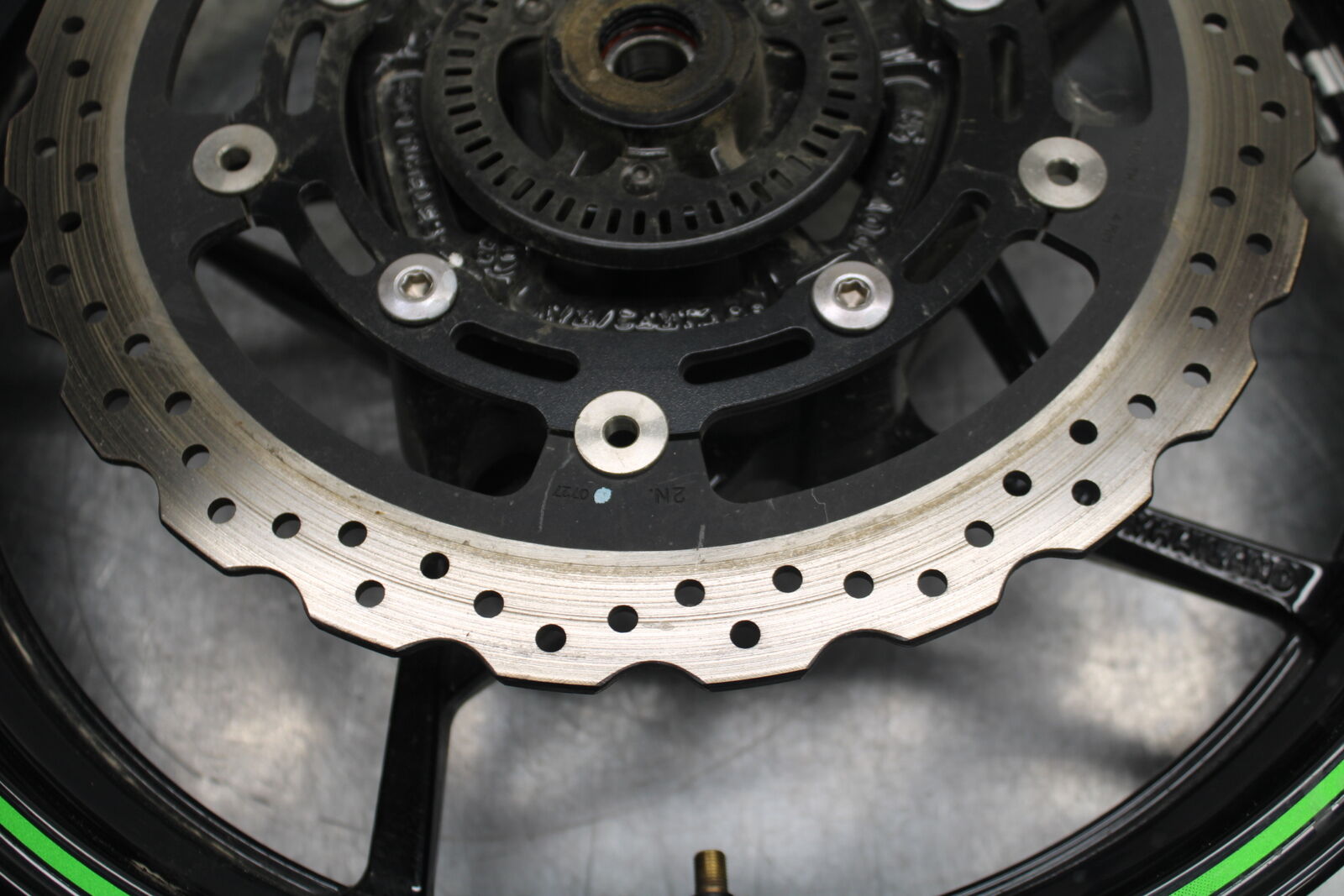 18-23 KAWASAKI NINJA 400 EX400 ABS FRONT WHEEL FRONT RIM BB747