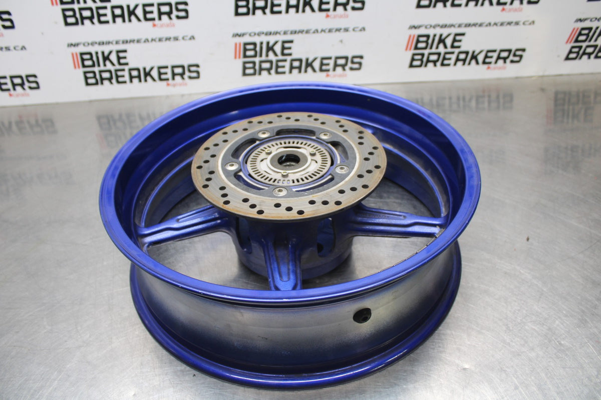 17-24 SUZUKI SV650 REAR WHEEL BACK RIM & ROTOR BB829