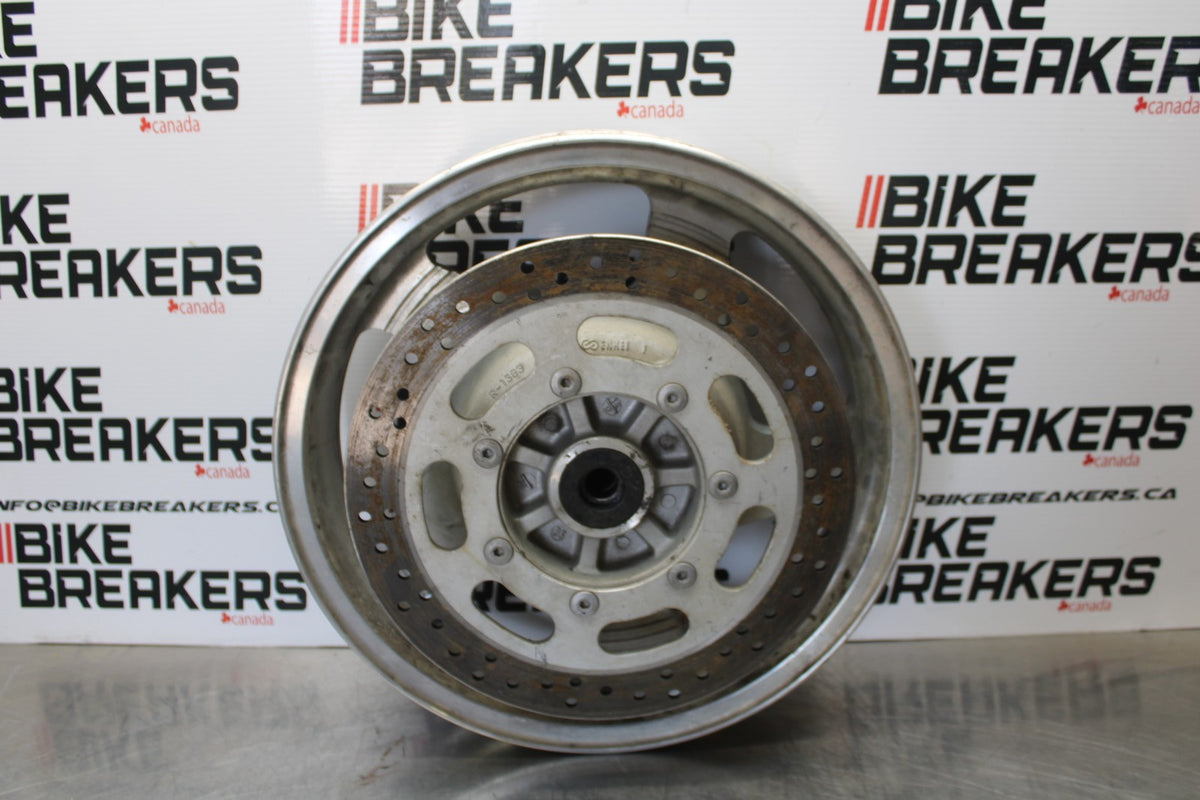 03-08 KAWASAKI VULCAN 1600 REAR WHEEL BACK RIM & ROTOR  BB196