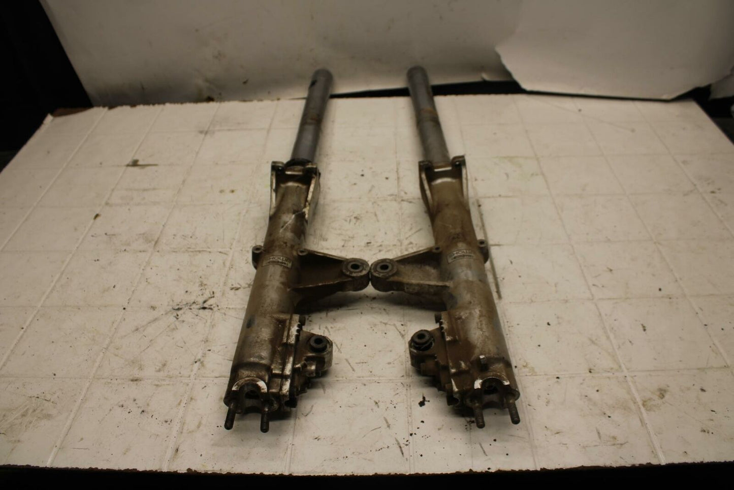 84-87 HONDA GOLDWING 1200 FRONT FORKS SHOCK SUSPENSION SET PAIR BB406