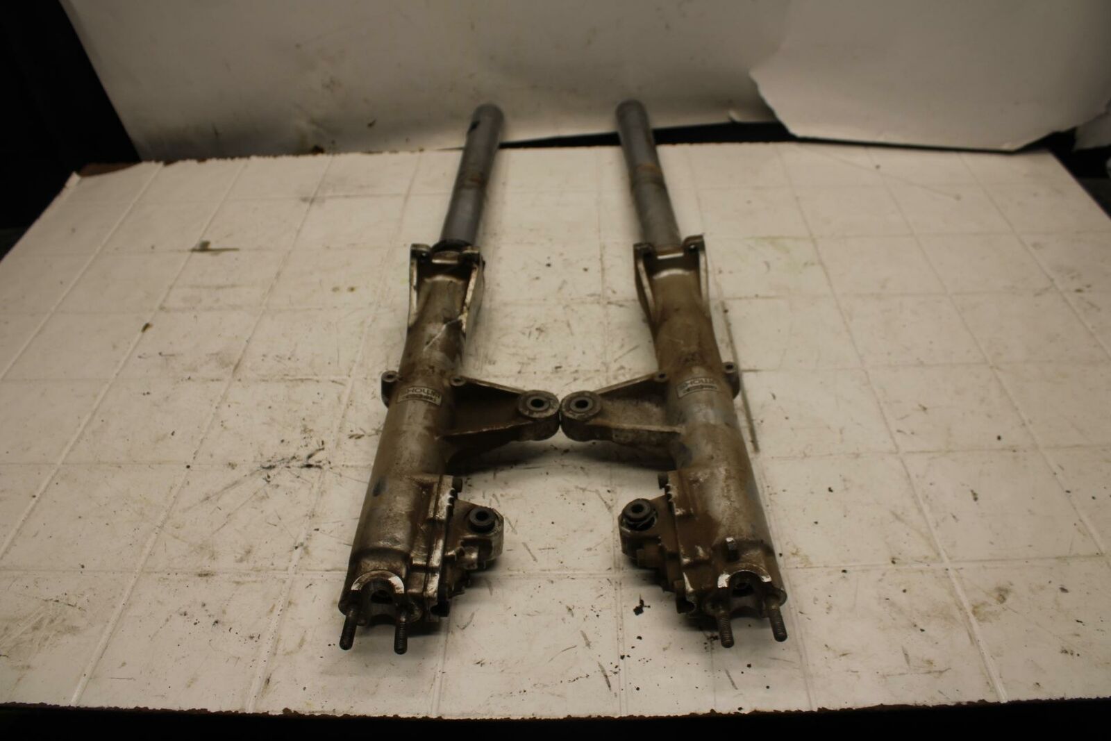 84-87 HONDA GOLDWING 1200 FRONT FORKS SHOCK SUSPENSION SET PAIR BB406