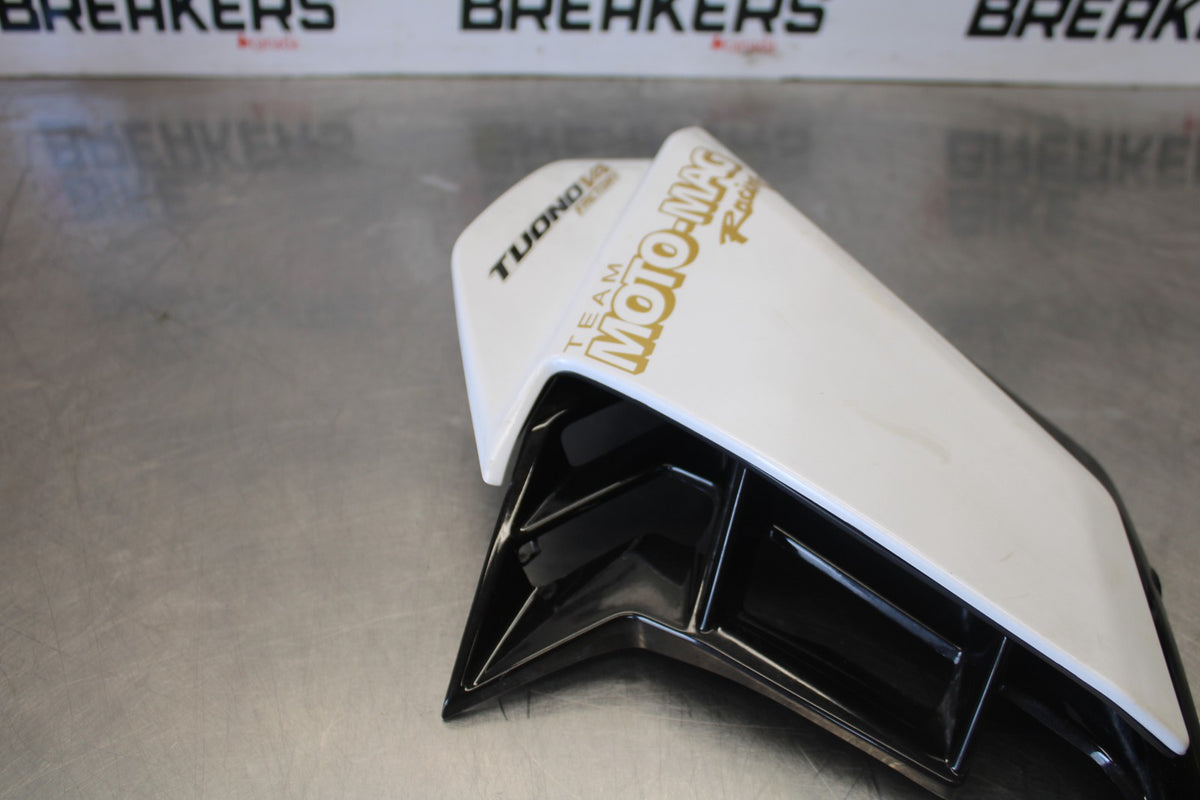 24 APRILIA TUONO V4 1100 FACTORY ABS RIGHT FRONT UPPER MID SIDE FAIRING BB887