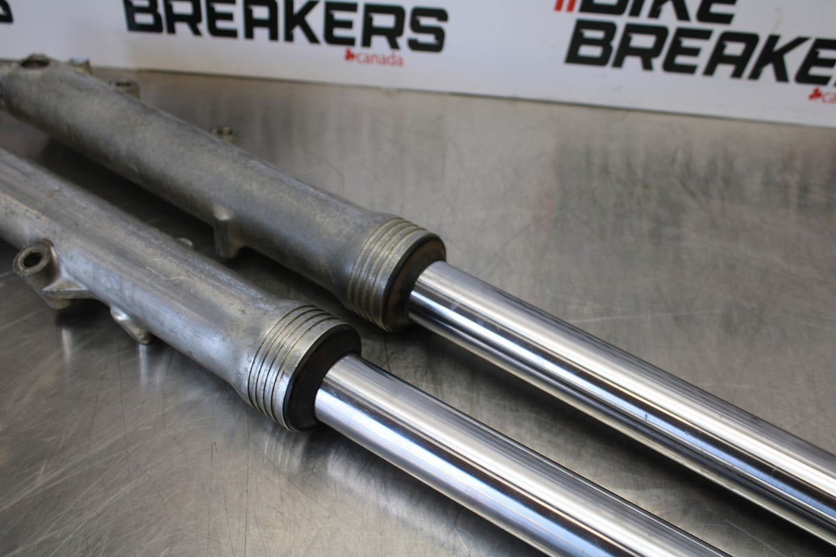 76-77 HONDA GOLDWING 1000 FRONT FORKS SHOCK SUSPENSION SET PAIR BB171