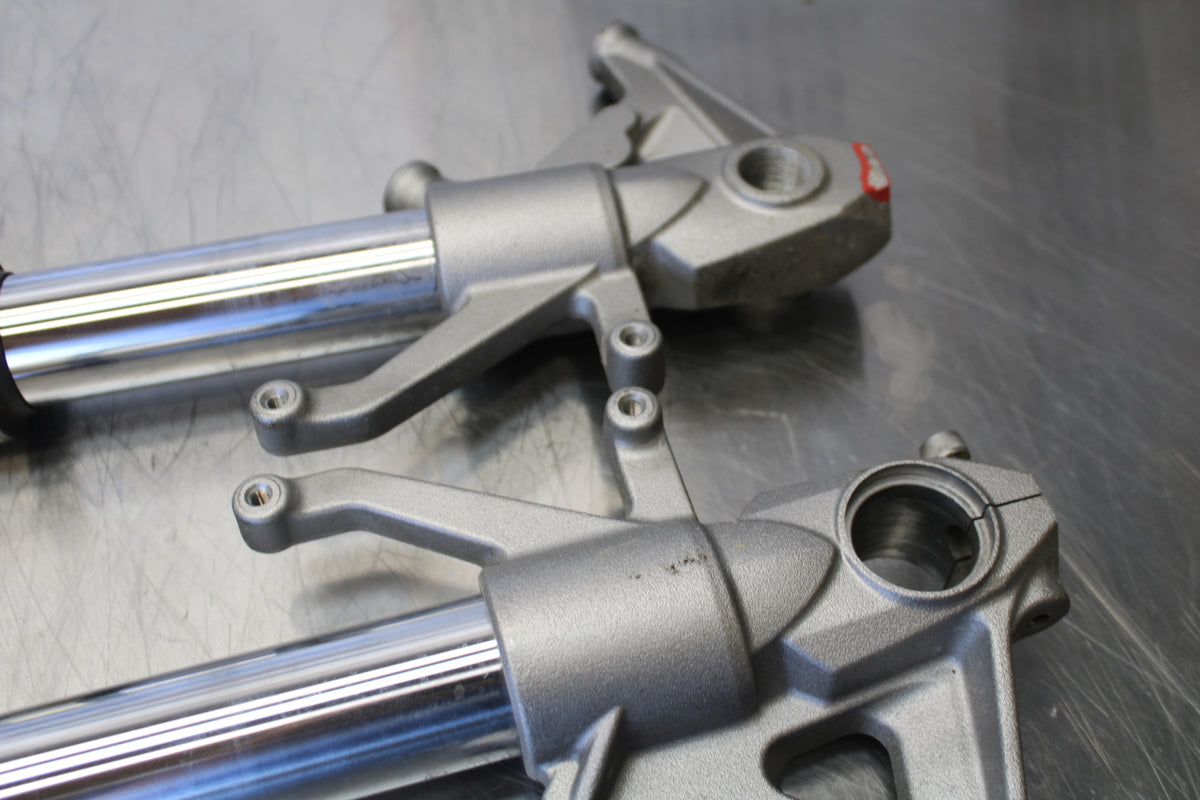 07 KAWASAKI Z1000 FRONT FORKS SHOCK SUSPENSION SET PAIR BB148