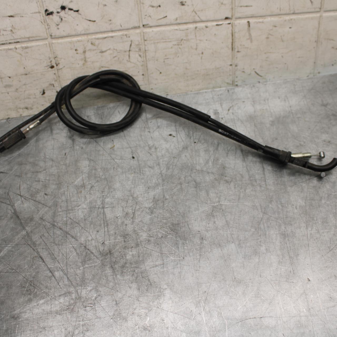 15-17 KAWASAKI EX 650 NINJA EX650 ABS THROTTLE CABLES LINES BB494