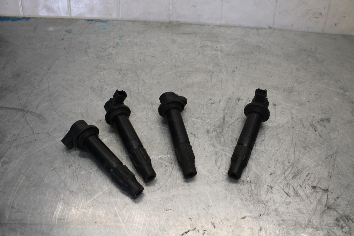 07-08 YAMAHA YZF R1 IGNITION COILS COIL SPARK PLUG CAPS BB425