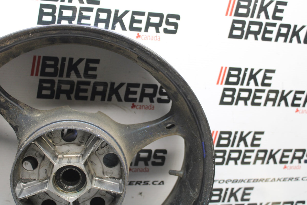 06-07 SUZUKI GSXR600 REAR WHEEL BACK RIM & ROTOR BB836