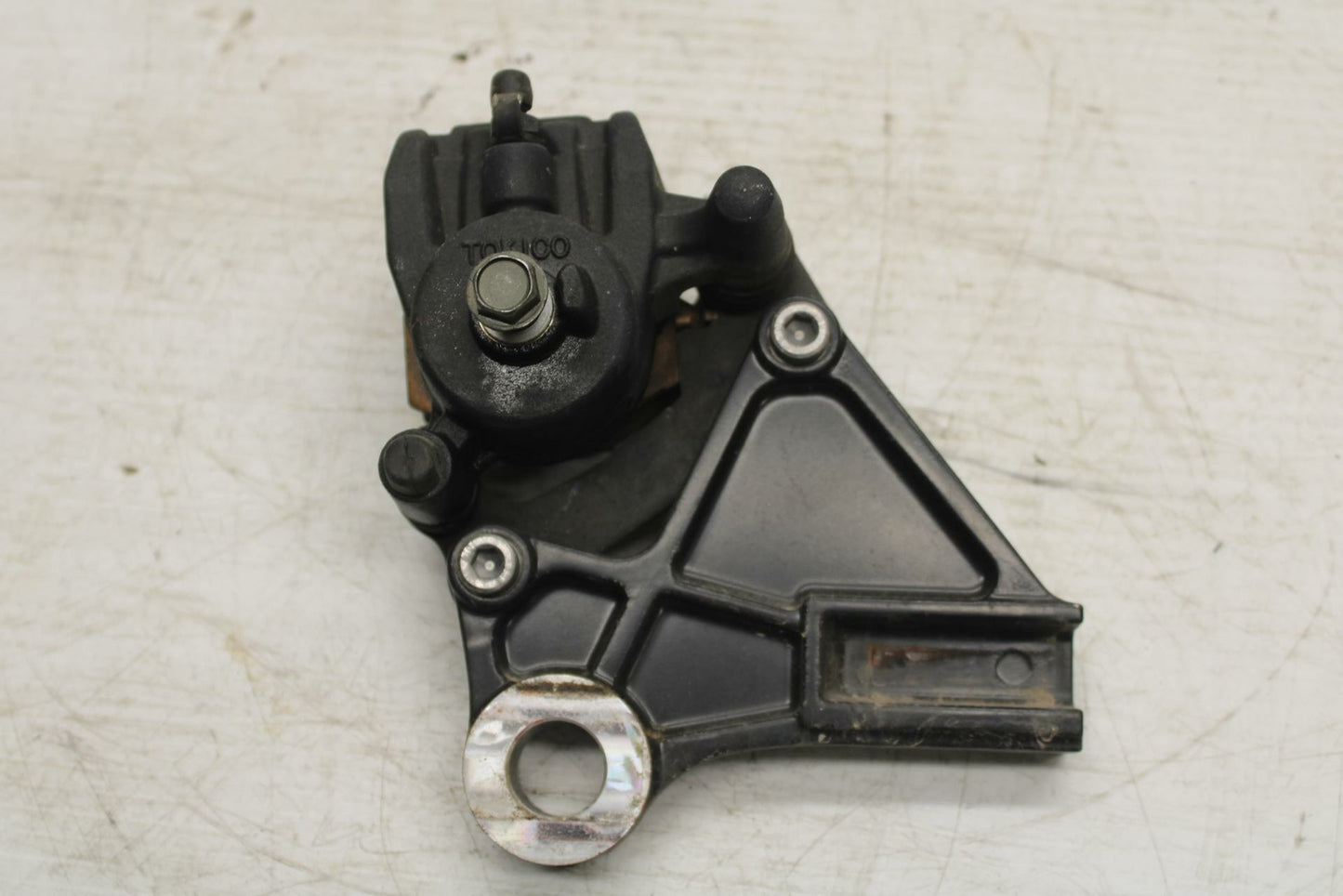 06-07 KAWASAKI NINJA 650R EX650A REAR BACK BRAKE CALIPER W MOUNT BRACKET BB271