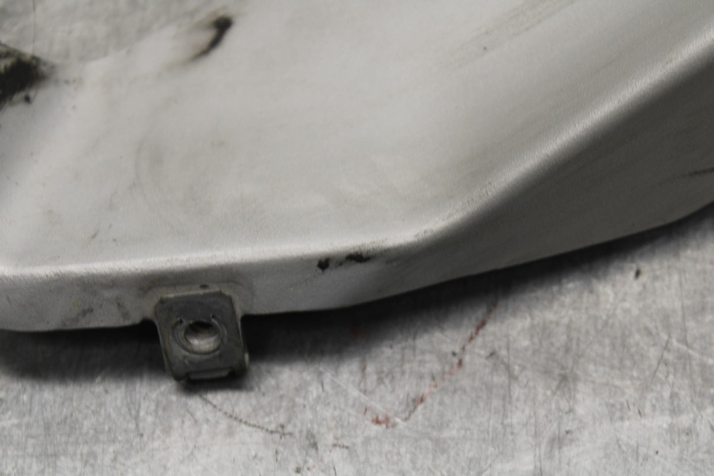 20-23 APRILIA RS660 REAR LEFT MUFFLER EXHAUST PIPE COVER HEAT SHIELD GUARD BB643