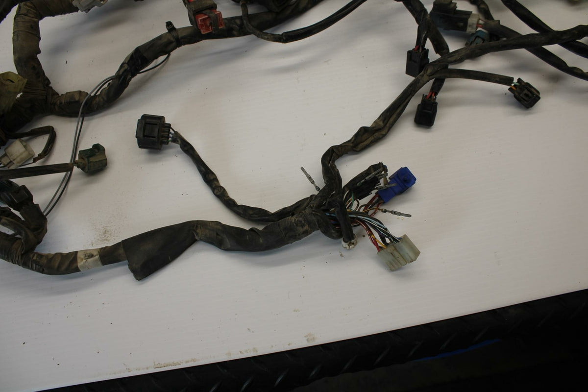 08-16 YAMAHA YZF R6 MAIN ENGINE WIRING HARNESS MOTOR WIRE LOOM BB273