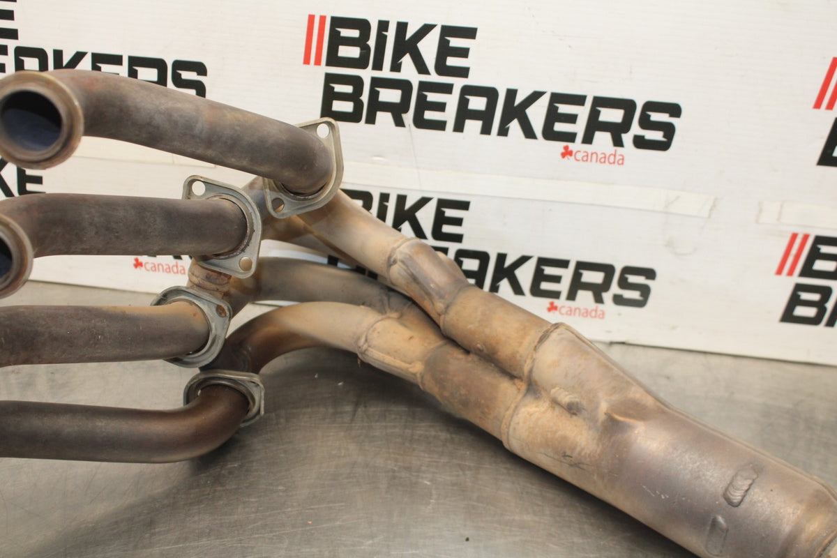 13-18 KAWASAKI NINJA ZX6R EXHAUST HEADER PIPES MANIFOLD BB915