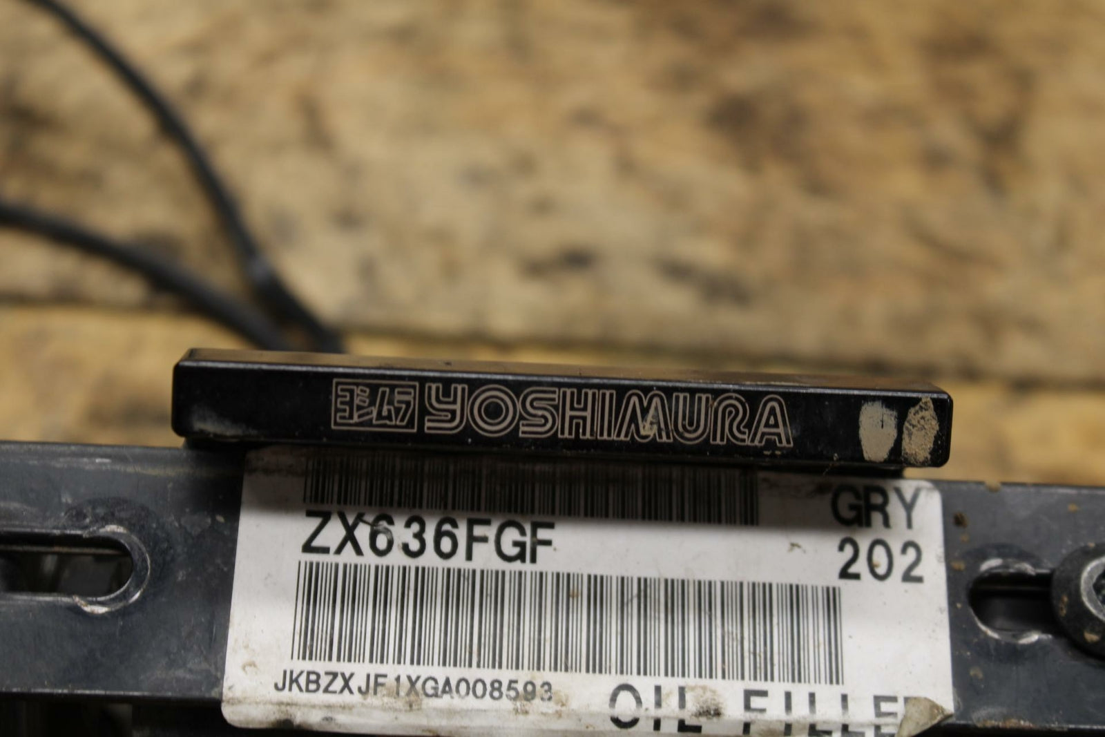 13-18 KAWASAKI NINJA ZX6R FENDER ELIMINATOR LICENSE PLATE BRACK / SIGNALS  BB349