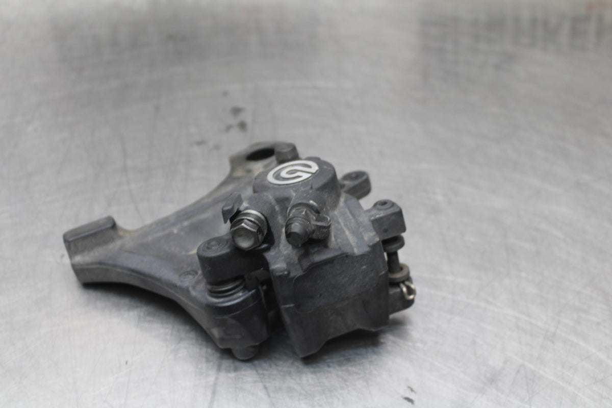14 TRIUMPH STREET TRIPLE ABS REAR BACK BRAKE CALIPER W MOUNT BRACKET BB808