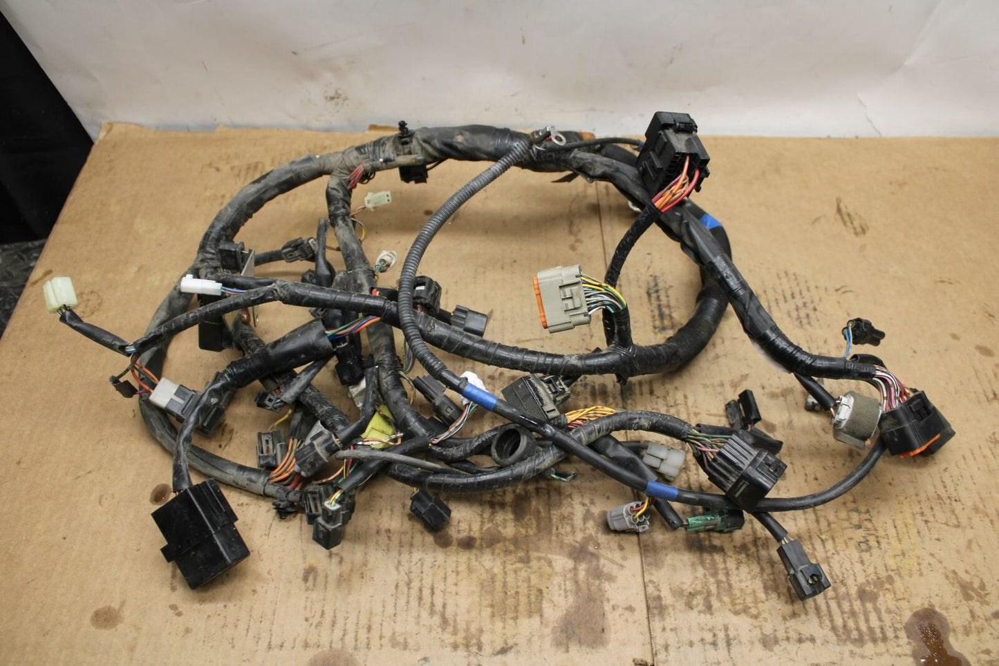 12 SUZUKI GSXR1000 MAIN ENGINE WIRING HARNESS MOTOR WIRE LOOM BB205 B
