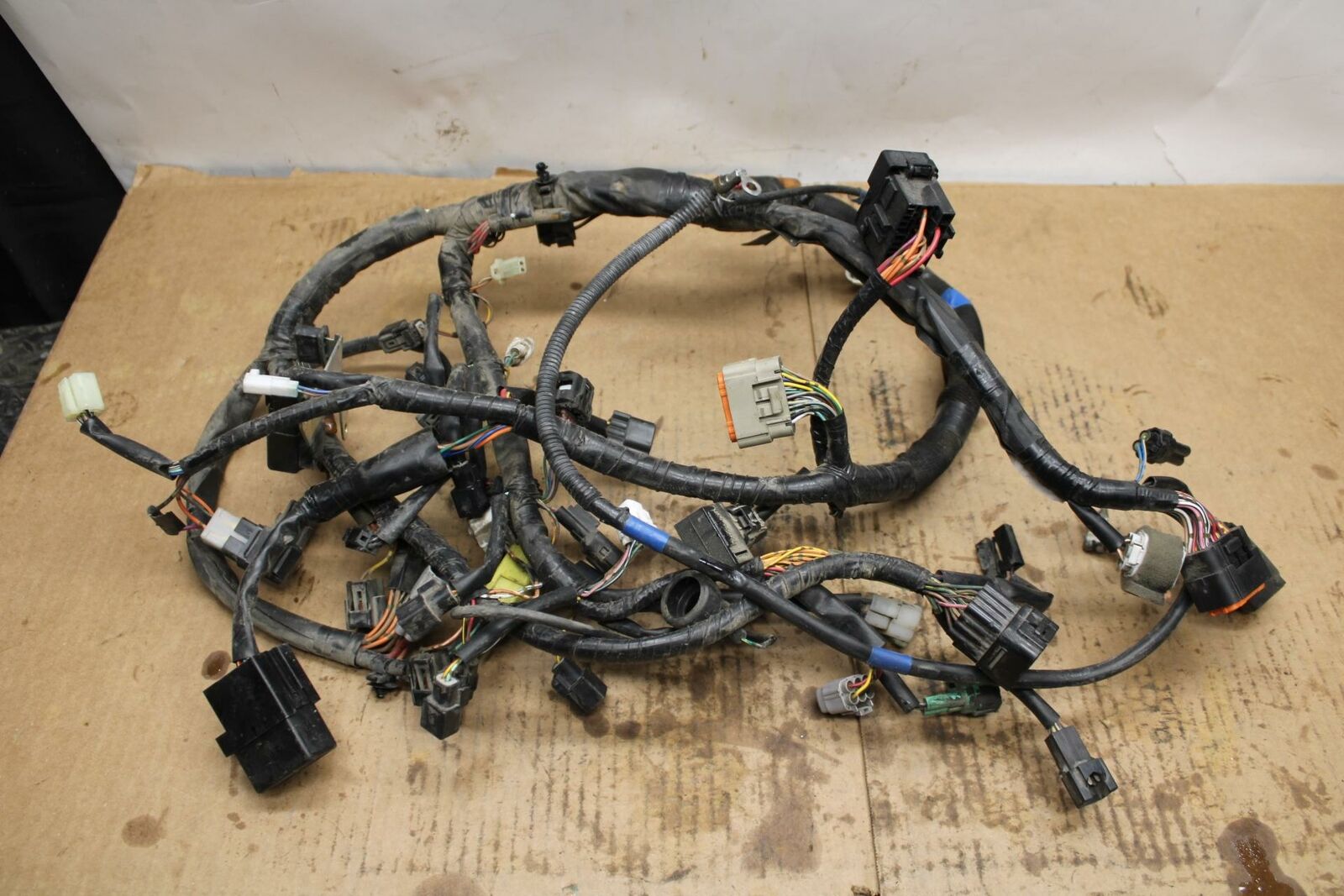 12 SUZUKI GSXR1000 MAIN ENGINE WIRING HARNESS MOTOR WIRE LOOM BB205 B