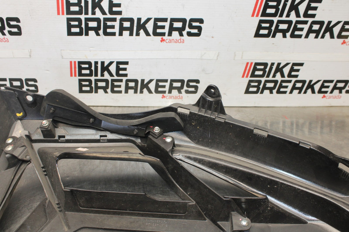 12 KAWASAKI NINJA 650 EX650E LEFT LOWER MID UPPER SIDE FAIRING COWL BB926