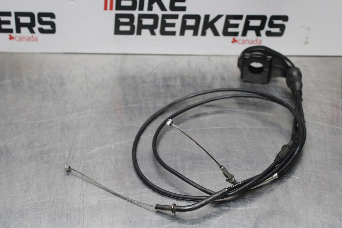 07-08 KAWASAKI NINJA ZX6R THROTTLE CABLE LINE HOUSING GUIDE BB199