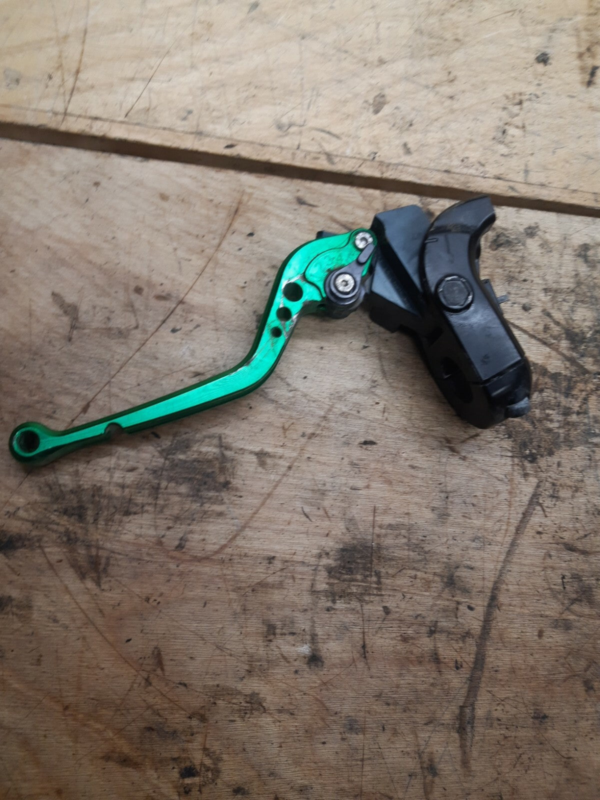 09-10 KAWASAKI ER-6N CLUTCH PERCH MOUNT WITH LEVER  BB325