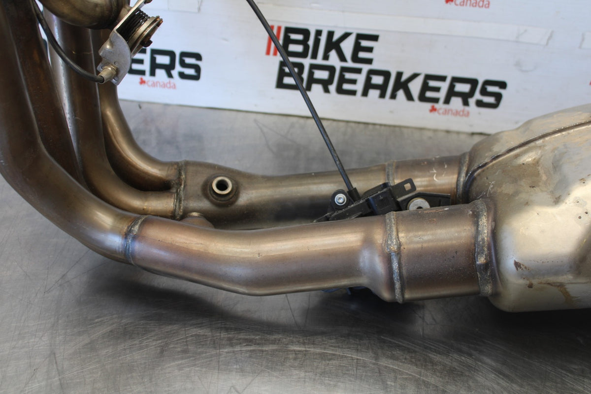 14 BMW S1000R EXHAUST HEADER PIPES MANIFOLD BB604