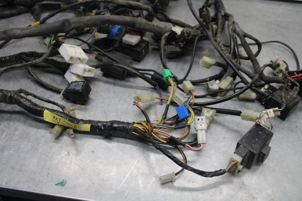 05-06 YAMAHA ROYAL STAR MAIN ENGINE WIRING HARNESS MOTOR WIRE LOOM BB697