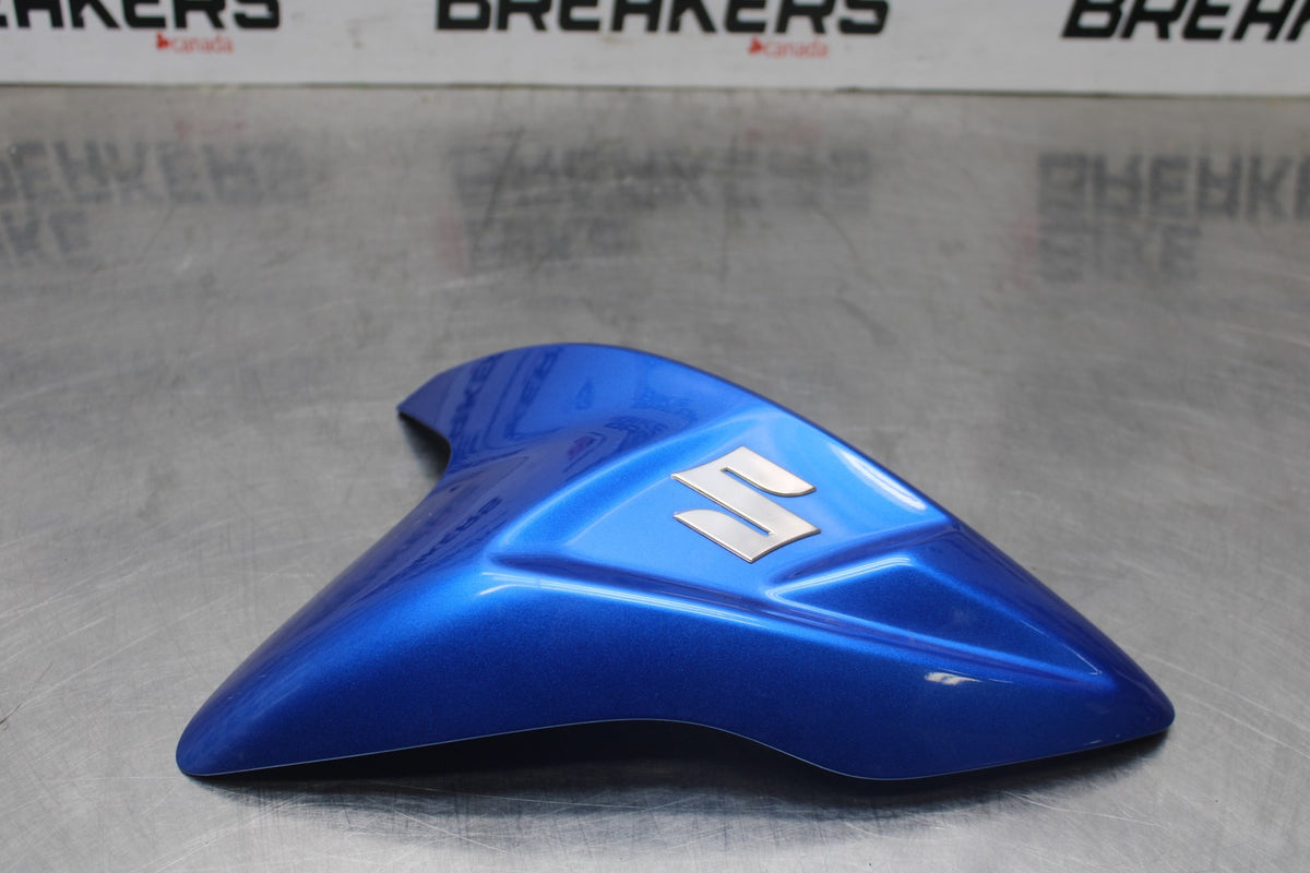 11-24 SUZUKI GSXR750 LEFT FRONT GAS TANK FUEL CELL FAIRING COWL COVER TRIM BB871