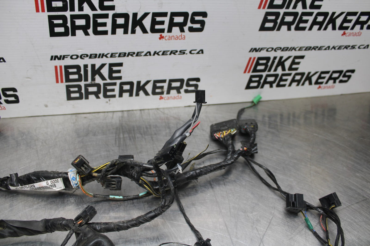 08 KAWASAKI NINJA 650 EX650 MAIN ENGINE WIRING HARNESS MOTOR WIRE LOOM BB797