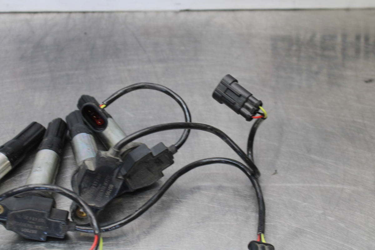 16 APRILIA TUONO V4 1100 IGNITION COILS COIL SPARK PLUG CAPS BB905