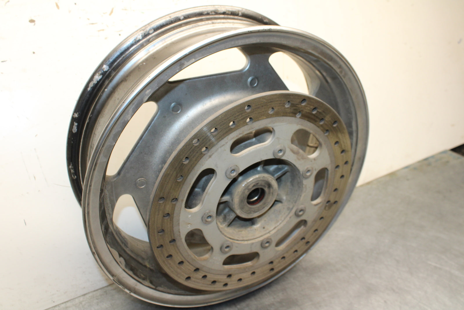 03-08 KAWASAKI VULCAN 1600 REAR WHEEL BACK RIM BB754