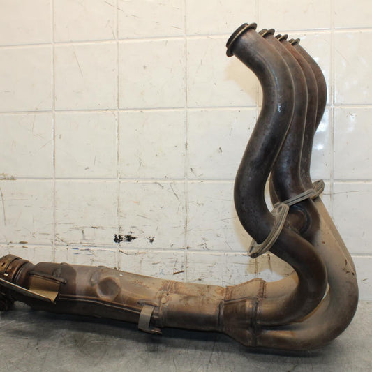 2009 Kawasaki Ninja ZX6R ZX600R EXHAUST HEADER PIPES MANIFOLD BB548