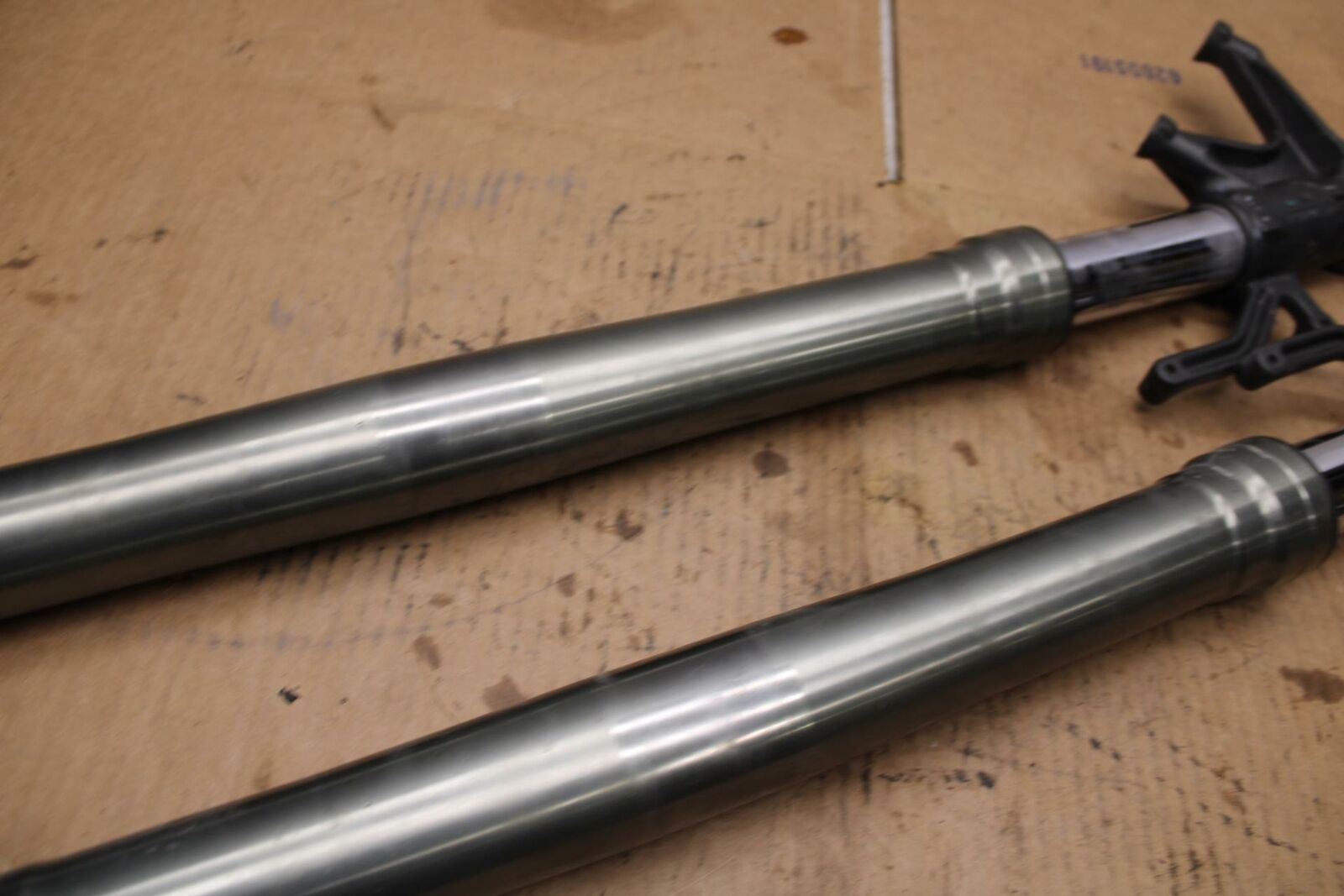 09-12 KAWASAKI NINJA ZX6R FRONT FORKS SHOCK SUSPENSION SET PAIR BB383