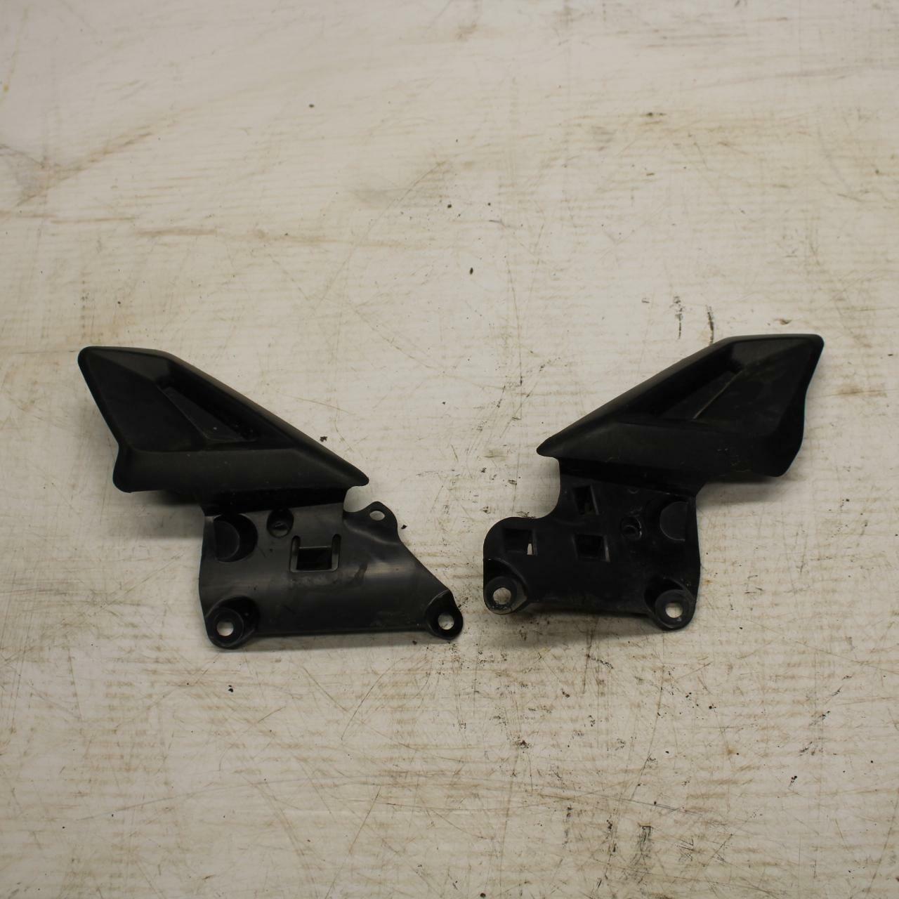 07-16 TRIUMPH STREET TRIPLE RIGHT LEFT FRAME MID SIDE COVERS COWLS PANELS BB356