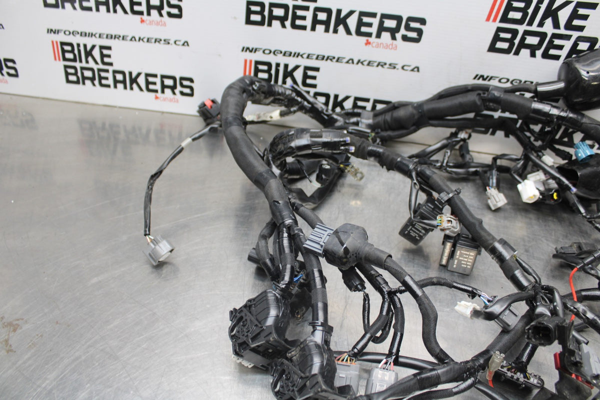 22 KAWASAKI NINJA 1000SX MAIN ENGINE WIRING HARNESS MOTOR WIRE LOOM BB780