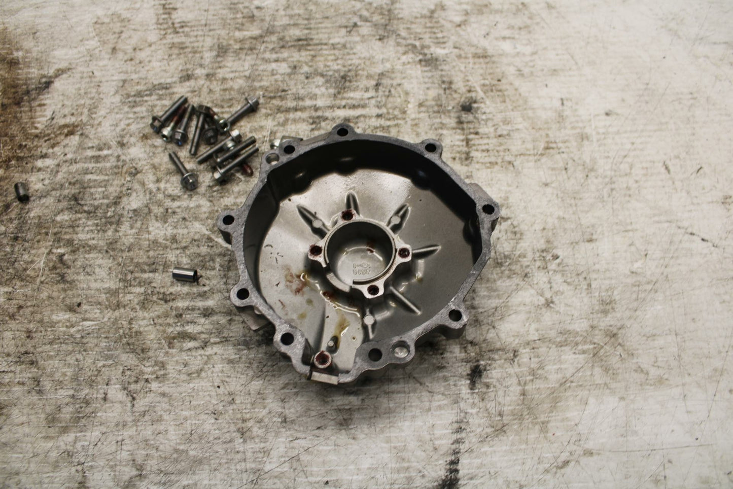 13-18 KAWASAKI NINJA ZX6R STATOR MAGNETO ALTERNATOR GENERATOR COVER BB311