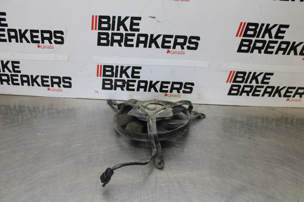 08 KAWASAKI ZX6R ENGINE RADIATOR COOLING FAN BB896