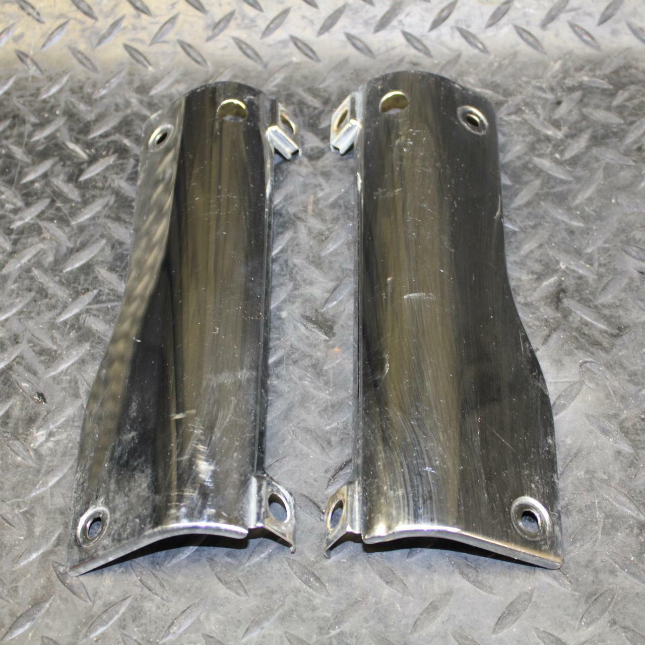 03-08 KAWASAKI VULCAN 1600 FRONT FORK UPPER COVER TOP GUARD SHIELD COWL   BB193