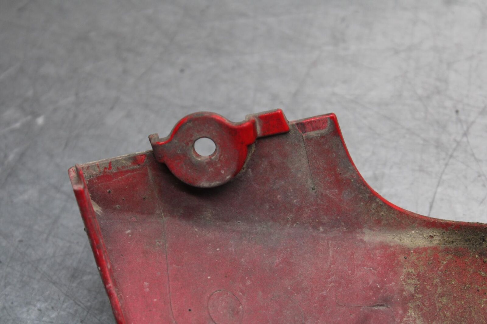 09-12 KAWASAKI NINJA ZX6R LEFT LOWER BOTTOM BELLY SIDE FAIRING COWL BB640