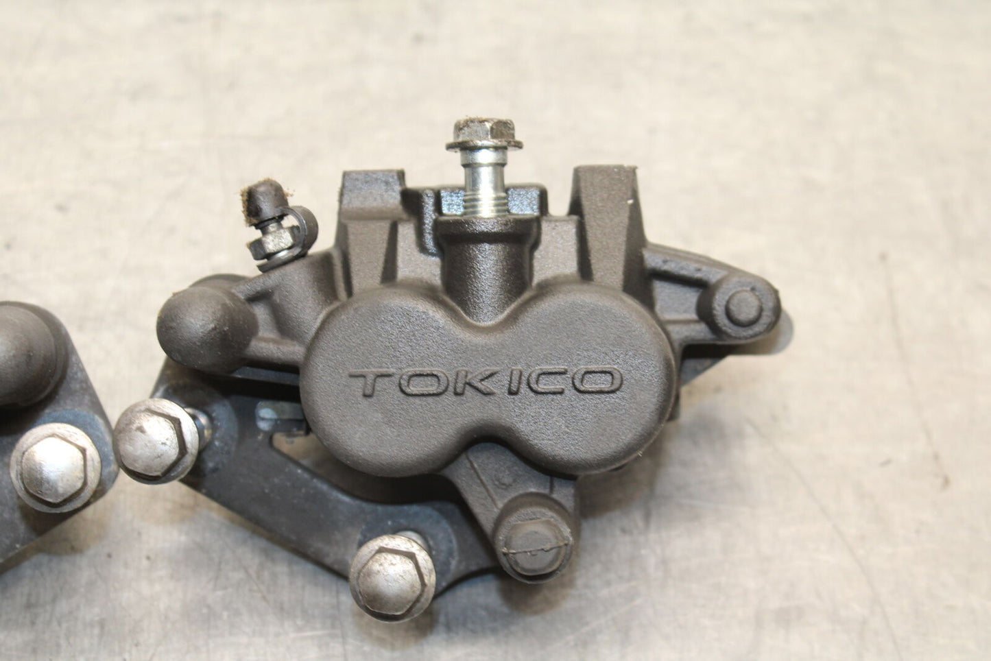 14-15 KAWASAKI NINJA 650 EX650F ABS RIGHT LEFT FRONT BRAKE CALIPER PAIR BB741 