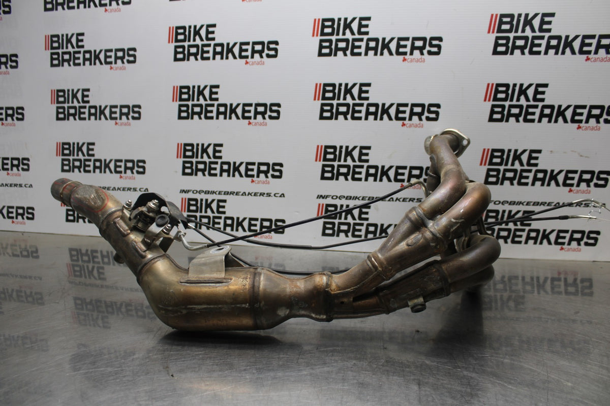 24-25 SUZUKI GSXR1000 EXHAUST HEADER PIPES MANIFOLD BB767