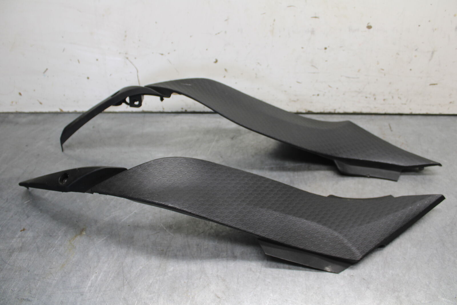 09-12 KAWASAKI NINJA ZX6R RIGHT LEFT TANK PANELS COVERS TRIM SET COWLS BB656